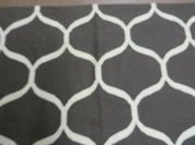 5' X 8' Modern Contemporary Hand Made Flat Weave Wool Rug Veg Dyes Nice