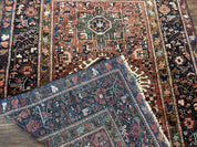 Antique Persian Karajeh Heriz Rug 5x6