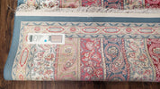 Paisley Pattern Silk Rug, Boteh Design, All Silk Accent Rug, Oriental Carpet, Very Detailed, 2' 8" x 4' 1", New, Bamboo Silk