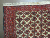 4' X 6' Handmade Finely Knotted Pakistan Turkoman Bokhara Wool Rug Nice