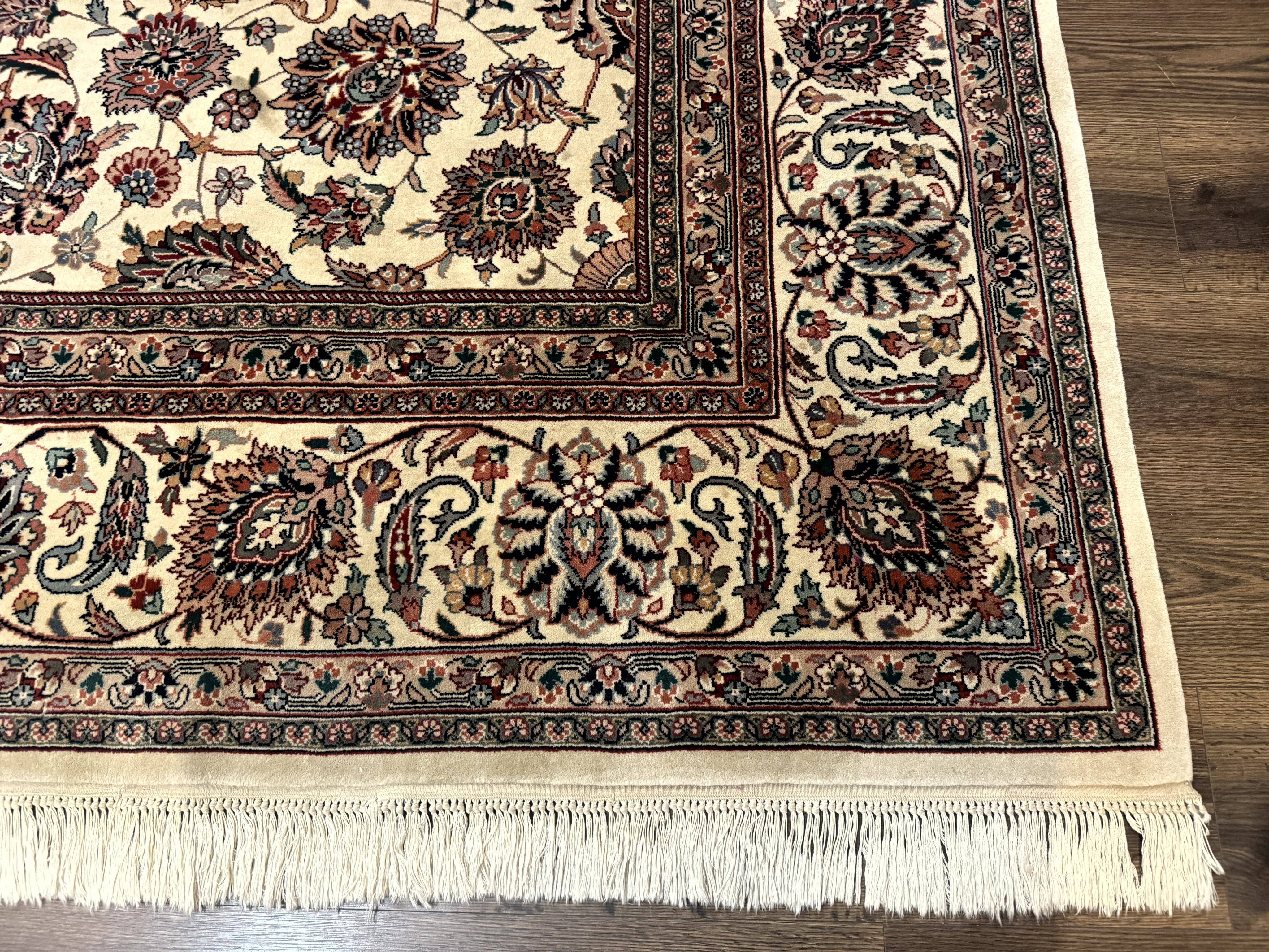 Pak Persian Rug 9x12, Allover Pattern, Fine Handmade Oriental Carpet