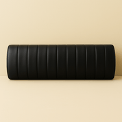 Floating Black Leather Bench for Modern Dining Nook - BlackH|F AtelierLEATHERHUNTEDFOX - Floating Black Leather Bench for Modern Dining Nook