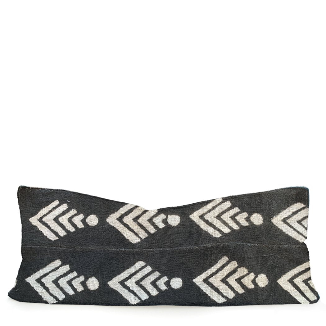 Geometric Black & White Sofa Pillow - HUNTEDFOX