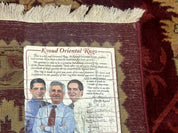 Indo Mahal Rug 9x12, Allover Pattern, Dark Red, Traditional Wool Area Rug - Jewel RugsShopify CollectiveHUNTEDFOX - Indo Mahal Rug 9x12, Allover Pattern, Dark Red, Traditional Wool Area Rug