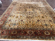 Indo Persian Rug 8x10, Teawash Bidjar Carpet, Allover Pattern - Jewel RugsShopify CollectiveHUNTEDFOX - Indo Persian Rug 8x10, Teawash Bidjar Carpet, Allover Pattern