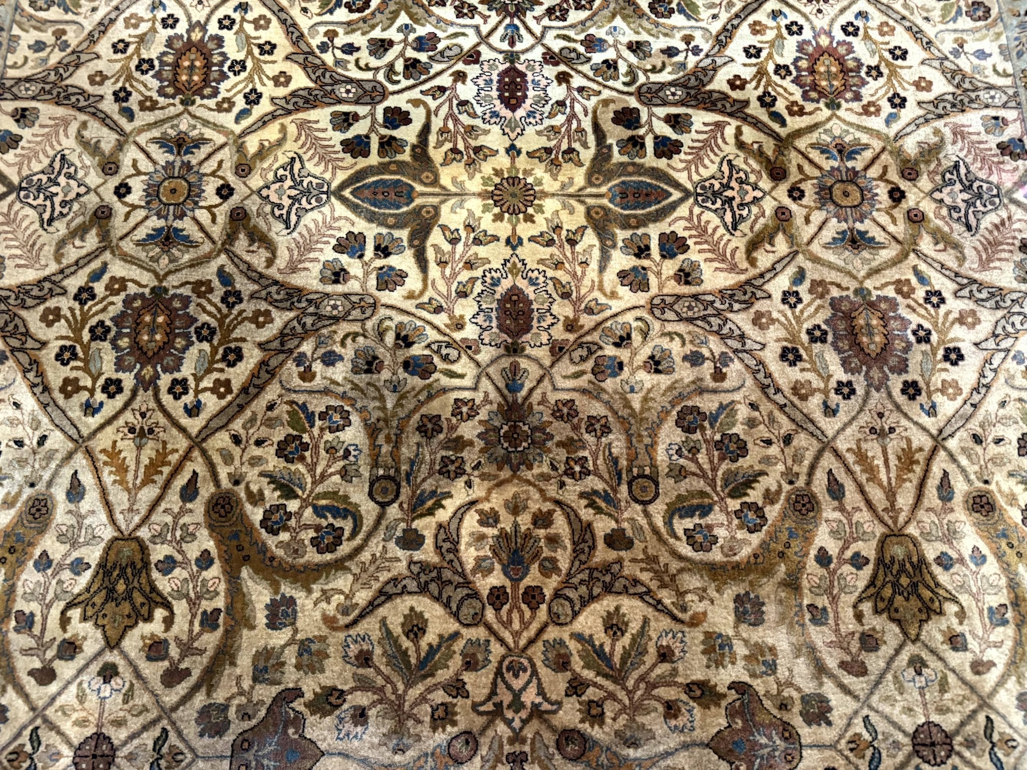 Indo Persian Rug 8x10, Teawash Bidjar Carpet, Allover Pattern - Jewel RugsShopify CollectiveHUNTEDFOX - Indo Persian Rug 8x10, Teawash Bidjar Carpet, Allover Pattern