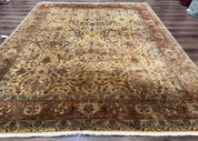 Indo Persian Rug 8x10, Teawash Bidjar Carpet, Allover Pattern - Jewel RugsShopify CollectiveHUNTEDFOX - Indo Persian Rug 8x10, Teawash Bidjar Carpet, Allover Pattern