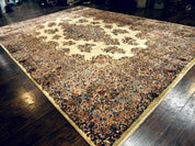 Karastan Kirman Rug 781, Antique Karastan Oriental Carpet 8.8 x 12, Wool Area Rug, Original Collection 700 Series, Rare Discontinued - Jewel RugsShopify CollectiveHUNTEDFOX - Karastan Kirman Rug 781, Antique Karastan Oriental Carpet 8.8 x 12, Wool Area Rug, Original Collection 700 Series, Rare Discontinued