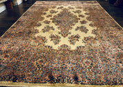 Karastan Kirman Rug 781, Antique Karastan Oriental Carpet 8.8 x 12, Wool Area Rug, Original Collection 700 Series, Rare Discontinued - Jewel RugsShopify CollectiveHUNTEDFOX - Karastan Kirman Rug 781, Antique Karastan Oriental Carpet 8.8 x 12, Wool Area Rug, Original Collection 700 Series, Rare Discontinued