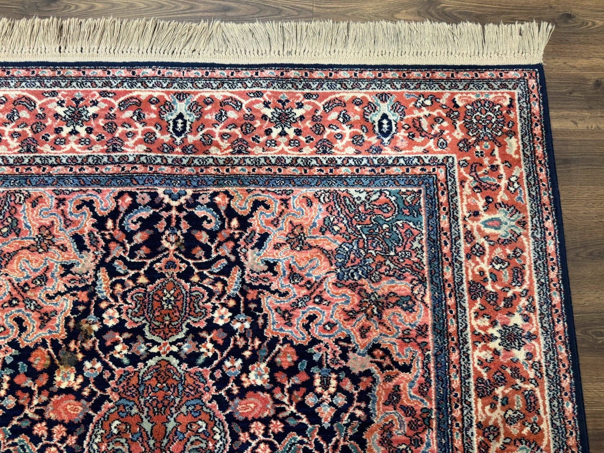 Karastan Rug 5.9 x 9, Kashan Medallion 741, Original Collection 700 Series, Discontinued, Wool Pile - Jewel RugsShopify CollectiveHUNTEDFOX - Karastan Rug 5.9 x 9, Kashan Medallion 741, Original Collection 700 Series, Discontinued, Wool Pile