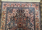 Karastan Rug 5.9 x 9, Kashan Medallion 741, Original Collection 700 Series, Discontinued, Wool Pile - Jewel RugsShopify CollectiveHUNTEDFOX - Karastan Rug 5.9 x 9, Kashan Medallion 741, Original Collection 700 Series, Discontinued, Wool Pile