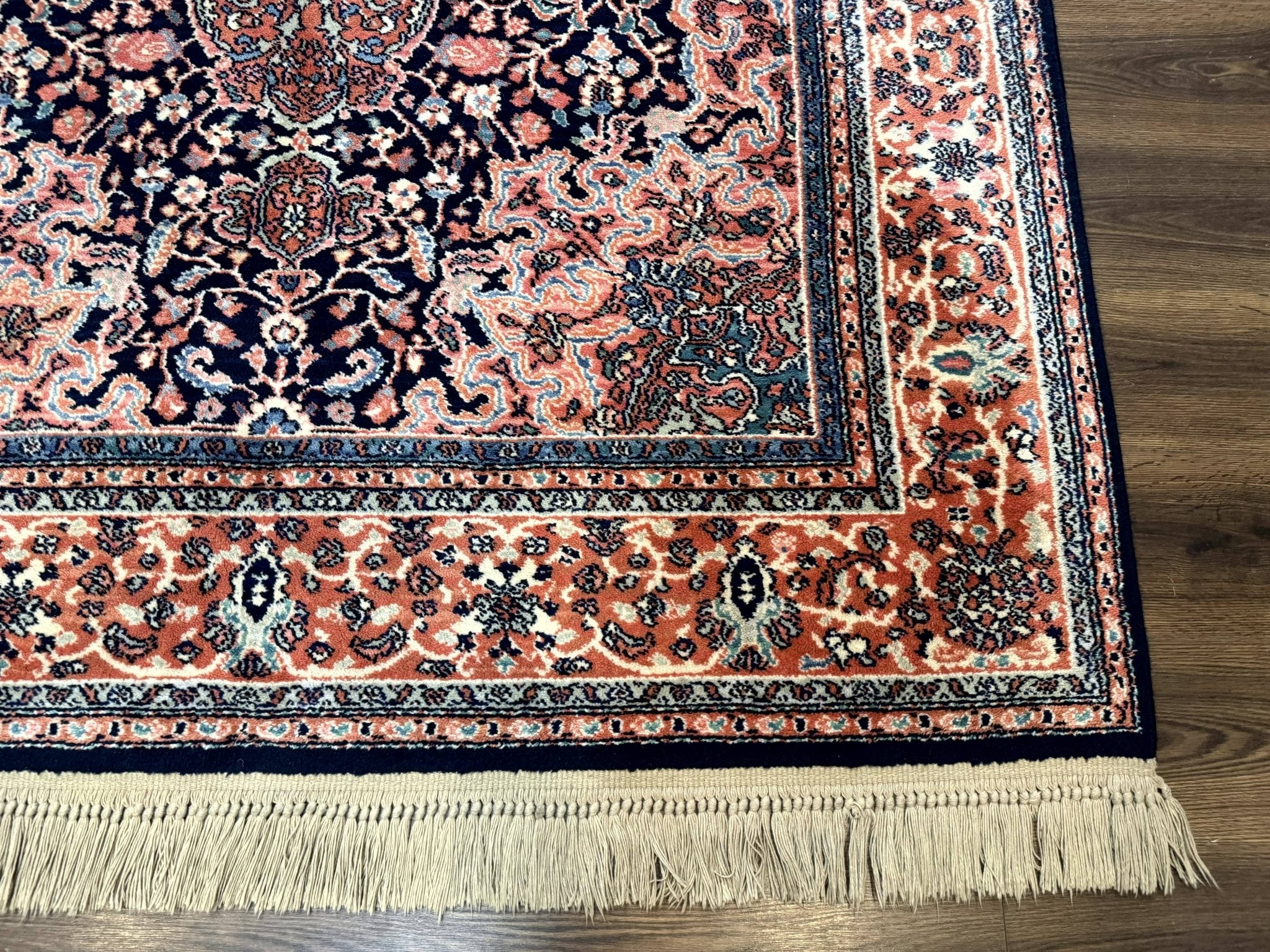Karastan Rug 5.9 x 9, Kashan Medallion 741, Original Collection 700 Series, Discontinued, Wool Pile - Jewel RugsShopify CollectiveHUNTEDFOX - Karastan Rug 5.9 x 9, Kashan Medallion 741, Original Collection 700 Series, Discontinued, Wool Pile