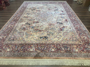 Karastan Rug 8.8 x 12 Persian Hunting Rug 723, Wool Area Rug - Jewel RugsShopify CollectiveHUNTEDFOX - Karastan Rug 8.8 x 12 Persian Hunting Rug 723, Wool Area Rug