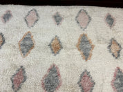 Large Modern Contemporary Indian Shag Rug 11x14, Ivory, Handmade Wool Carpet - Jewel RugsShopify CollectiveHUNTEDFOX - Large Modern Contemporary Indian Shag Rug 11x14, Ivory, Handmade Wool Carpet