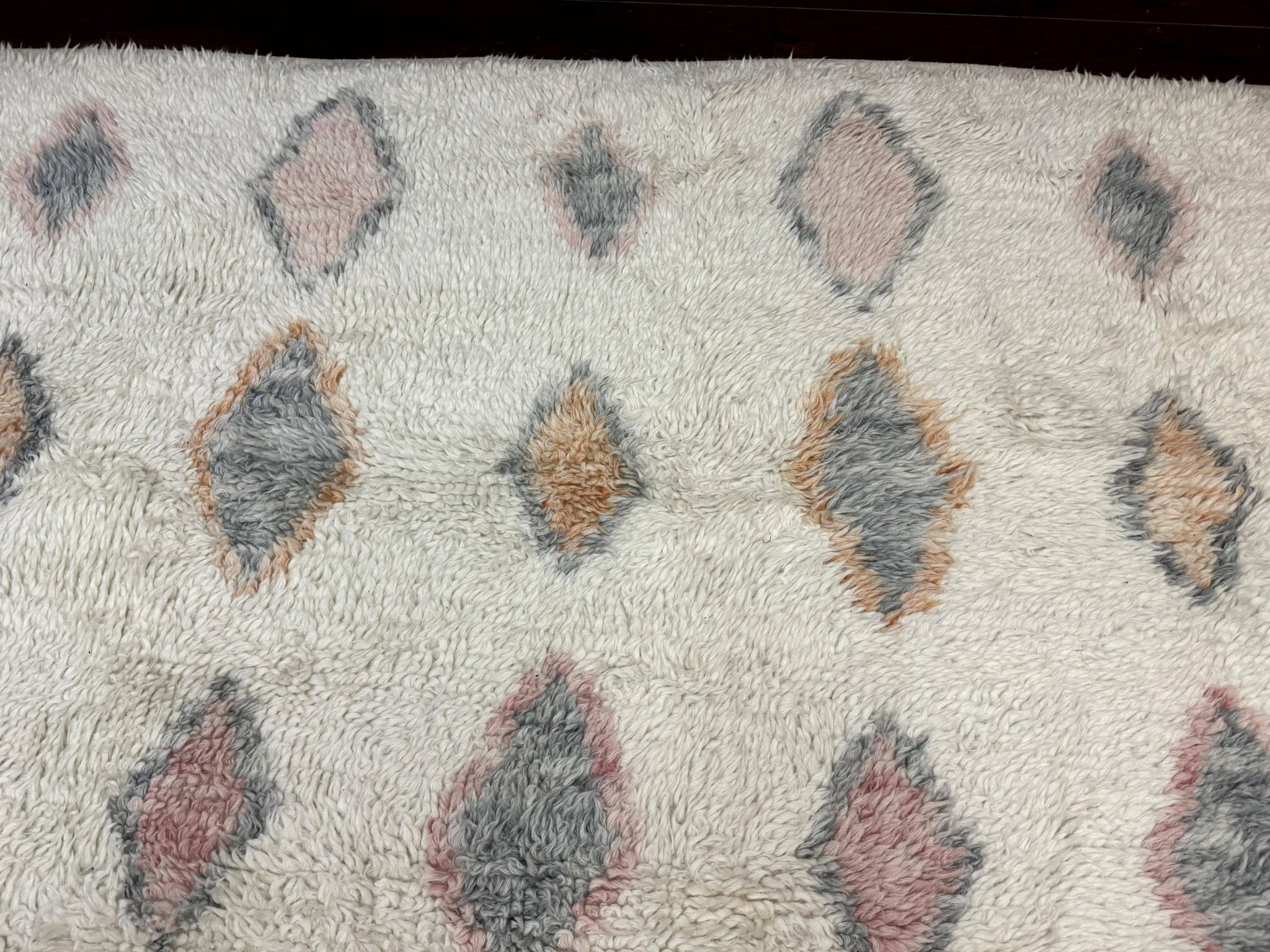 Large Modern Contemporary Indian Shag Rug 11x14, Ivory, Handmade Wool Carpet - Jewel RugsShopify CollectiveHUNTEDFOX - Large Modern Contemporary Indian Shag Rug 11x14, Ivory, Handmade Wool Carpet