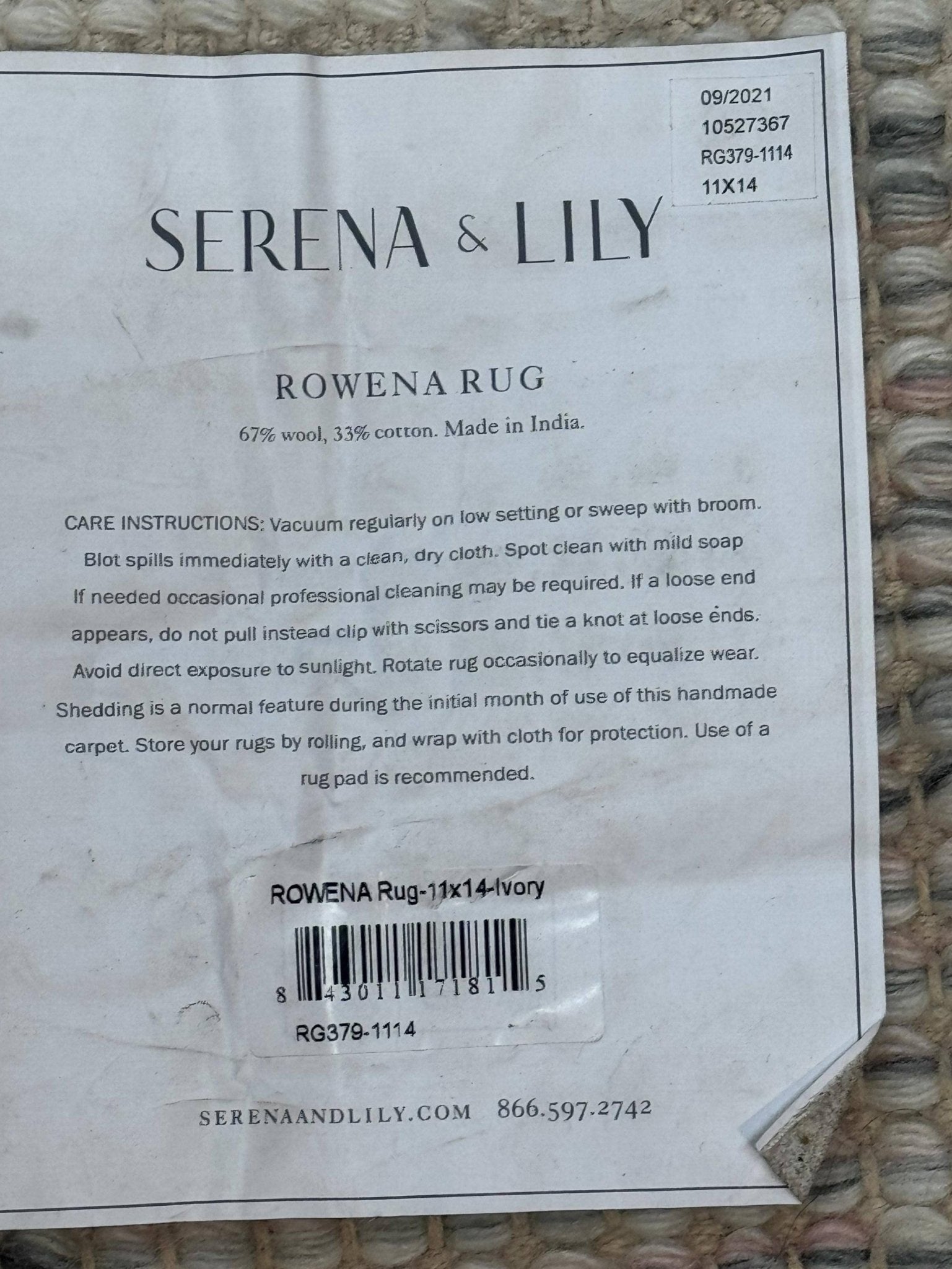 Large Modern Contemporary Indian Shag Rug 11x14, Ivory, Handmade Wool Carpet - Jewel RugsShopify CollectiveHUNTEDFOX - Large Modern Contemporary Indian Shag Rug 11x14, Ivory, Handmade Wool Carpet