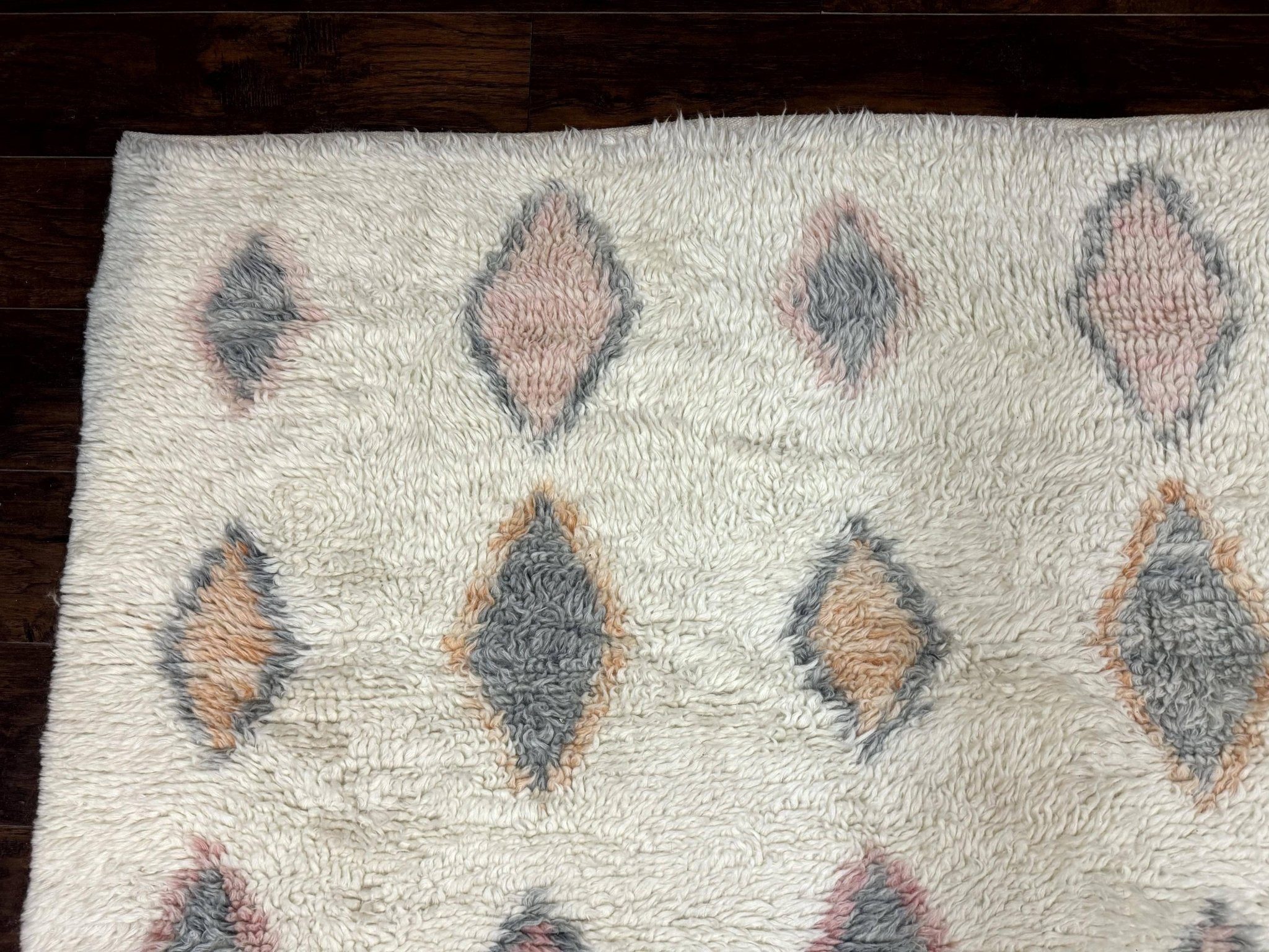 Large Modern Contemporary Indian Shag Rug 11x14, Ivory, Handmade Wool Carpet - Jewel RugsShopify CollectiveHUNTEDFOX - Large Modern Contemporary Indian Shag Rug 11x14, Ivory, Handmade Wool Carpet