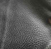 Lucca IT | Vegan Floating Black Leather Bench - H|F AtelierShopify CollectiveHUNTEDFOX - Lucca IT | Vegan Floating Black Leather Bench