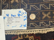 Navy Blue Afghan Balouch Rug 4x6, Handmade, New - Jewel RugsShopify CollectiveHUNTEDFOX - Navy Blue Afghan Balouch Rug 4x6, Handmade, New