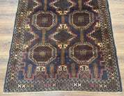 Navy Blue Afghan Balouch Rug 4x6, Handmade, New - Jewel RugsShopify CollectiveHUNTEDFOX - Navy Blue Afghan Balouch Rug 4x6, Handmade, New