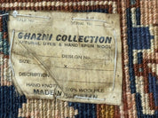 Pak Persian Bidjar Rug 10x13, Midnight Blue and Tan Pakistani Carpet - Jewel RugsShopify CollectiveHUNTEDFOX - Pak Persian Bidjar Rug 10x13, Midnight Blue and Tan Pakistani Carpet