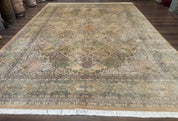 Pak Persian Rug 9x12, Diamond Panel Design, Fine 225 KPSI, Wool - Jewel RugsShopify CollectiveHUNTEDFOX - Pak Persian Rug 9x12, Diamond Panel Design, Fine 225 KPSI, Wool