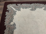 Palace Size American Hooked Rug 11x20 Aubusson Style Ivory - Jewel RugsShopify CollectiveHUNTEDFOX - Palace Size American Hooked Rug 11x20 Aubusson Style Ivory