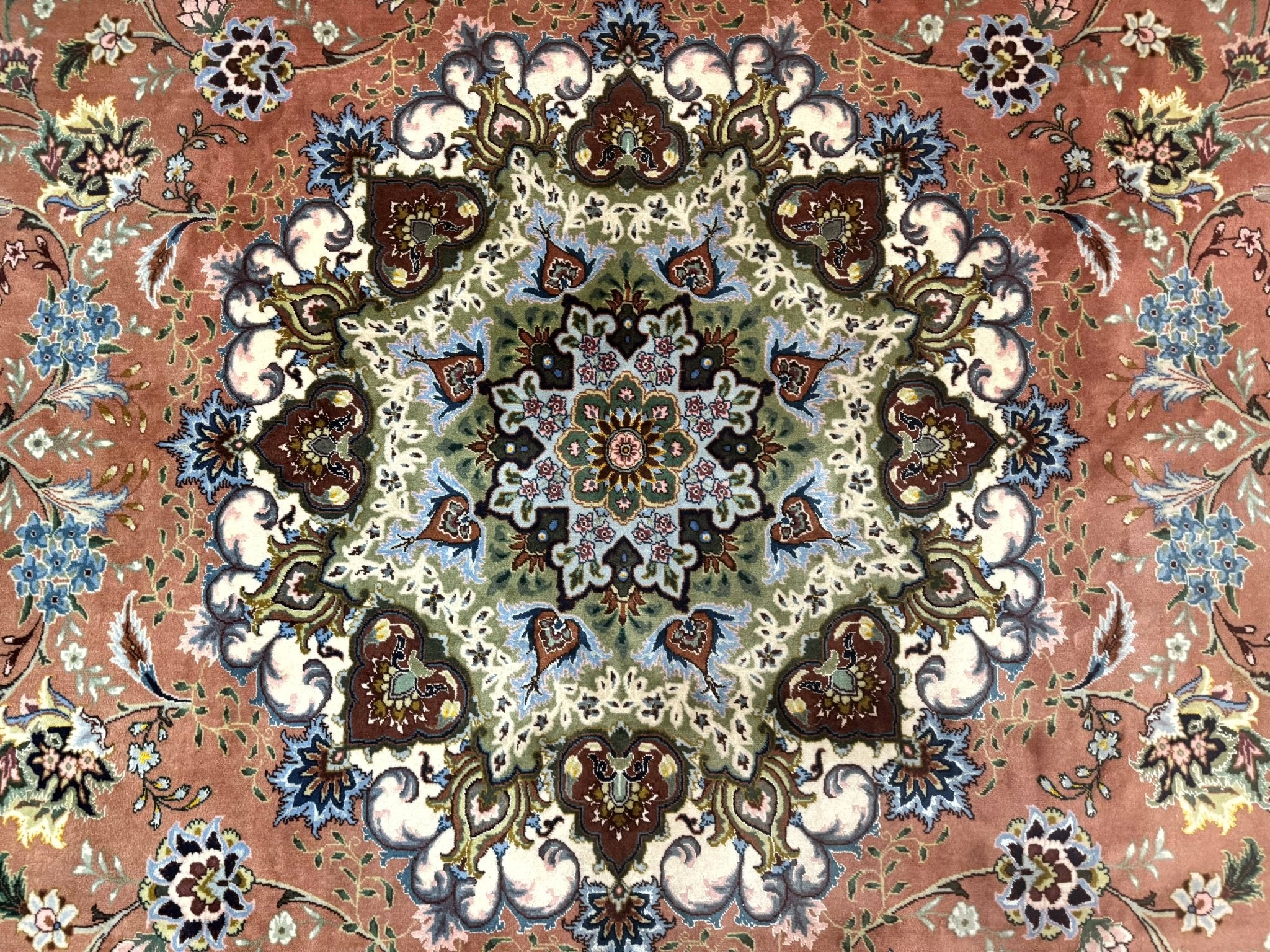 Palace Size Persian Tabriz Rug 12x17, Medallion Carpet, Fine 250 KPSI, Stunning - Jewel RugsShopify CollectiveHUNTEDFOX - Palace Size Persian Tabriz Rug 12x17, Medallion Carpet, Fine 250 KPSI, Stunning