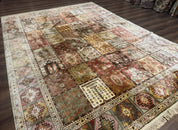 Panel Design Rug 8 x 10.6, Oriental Carpet, Belgium Power Loomed Rug - Jewel RugsShopify CollectiveHUNTEDFOX - Panel Design Rug 8 x 10.6, Oriental Carpet, Belgium Power Loomed Rug