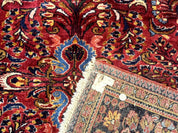 Persian Lilihan Rug 5x6, Red, Floral, Antique Persian Carpet - Jewel RugsShopify CollectiveHUNTEDFOX - Persian Lilihan Rug 5x6, Red, Floral, Antique Persian Carpet