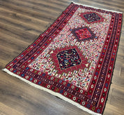 Persian Soumak Kilim Rug 4x6, Triple Medallions Tribal Pictorials, Caucasian Azerbaijani Kilim - Jewel RugsShopify CollectiveHUNTEDFOX - Persian Soumak Kilim Rug 4x6, Triple Medallions Tribal Pictorials, Caucasian Azerbaijani Kilim