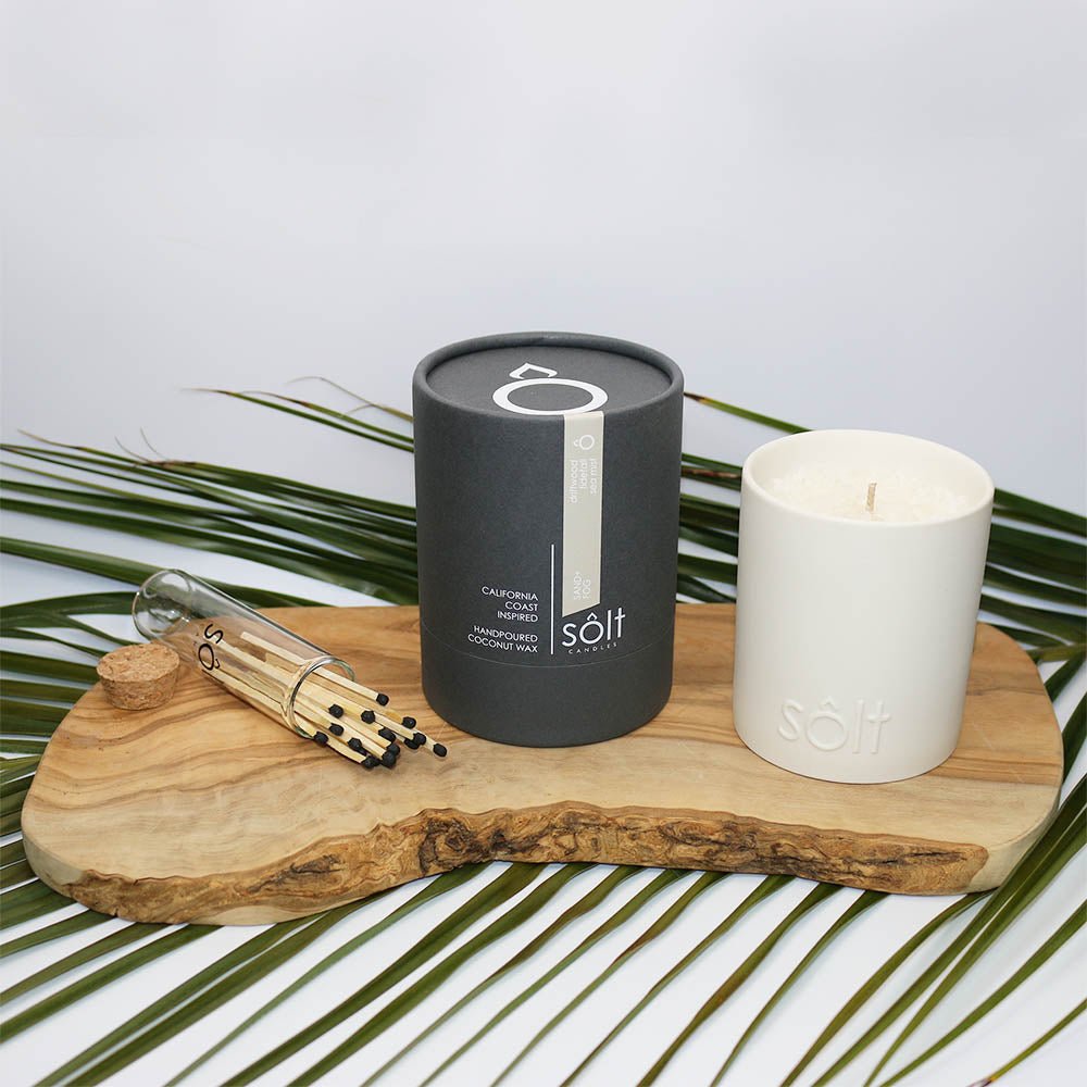 Sand + Fog Candle - HOME DECORShopify CollectiveSÔLT CANDLESHUNTEDFOX - Sand + Fog Candle