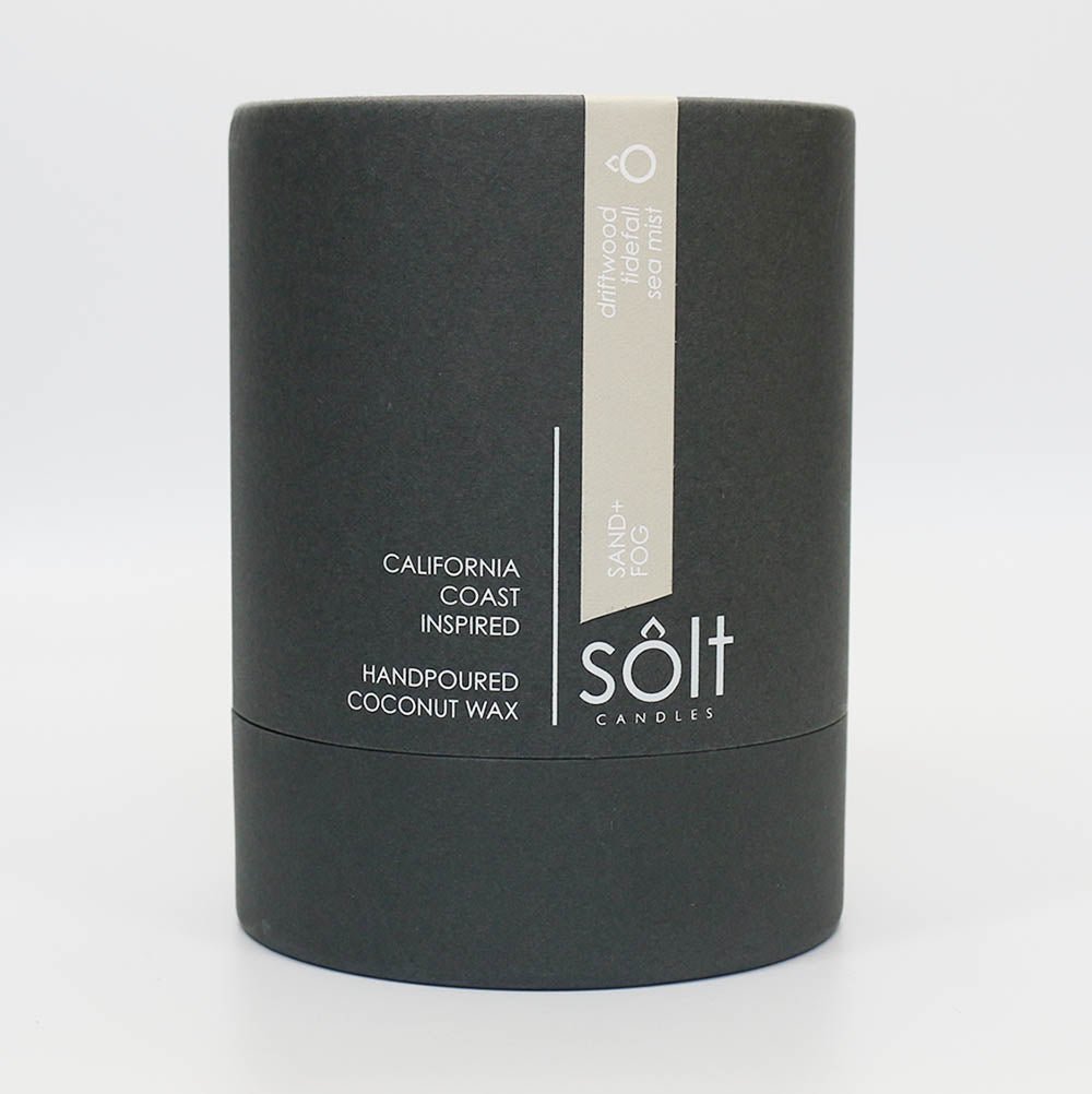 Sand + Fog Candle - HOME DECORShopify CollectiveSÔLT CANDLESHUNTEDFOX - Sand + Fog Candle