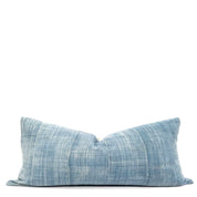 Solid Indigo Lumbar Throw Pillow Collection - BlueCONTEMPORARY FARMHOUSEINDIGO & SHIBORIHUNTEDFOX - Solid Indigo Lumbar Throw Pillow Collection