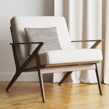 Tan Herringbone Stripe Accent Pillow Cushion