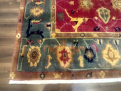 Tufenkian Rug 8x10, Tibetan Room Sized Carpet, Soft Thick Wool Pile - Jewel RugsShopify CollectiveHUNTEDFOX - Tufenkian Rug 8x10, Tibetan Room Sized Carpet, Soft Thick Wool Pile