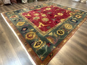 Tufenkian Rug 8x10, Tibetan Room Sized Carpet, Soft Thick Wool Pile - Jewel RugsShopify CollectiveHUNTEDFOX - Tufenkian Rug 8x10, Tibetan Room Sized Carpet, Soft Thick Wool Pile