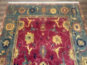 Tufenkian Rug 8x10, Tibetan Room Sized Carpet, Soft Thick Wool Pile - Jewel RugsShopify CollectiveHUNTEDFOX - Tufenkian Rug 8x10, Tibetan Room Sized Carpet, Soft Thick Wool Pile