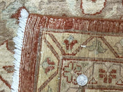 Turkish Heriz Serapi Rug 9x13, Geometric Medallion - Jewel RugsShopify CollectiveHUNTEDFOX - Turkish Heriz Serapi Rug 9x13, Geometric Medallion