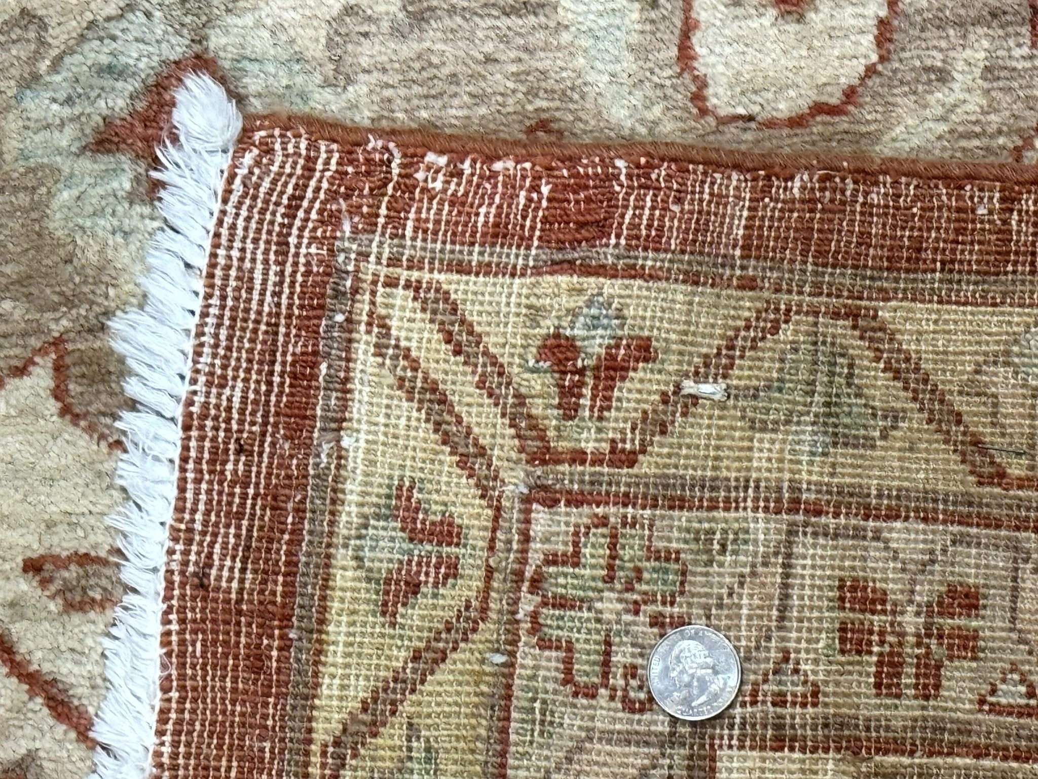 Turkish Heriz Serapi Rug 9x13, Geometric Medallion - Jewel RugsShopify CollectiveHUNTEDFOX - Turkish Heriz Serapi Rug 9x13, Geometric Medallion