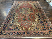 Turkish Kayseri Rug 6x10, Antique Turkish Carpet, Floral Medallion, Oriental Carpet, Red - Jewel RugsShopify CollectiveHUNTEDFOX - Turkish Kayseri Rug 6x10, Antique Turkish Carpet, Floral Medallion, Oriental Carpet, Red