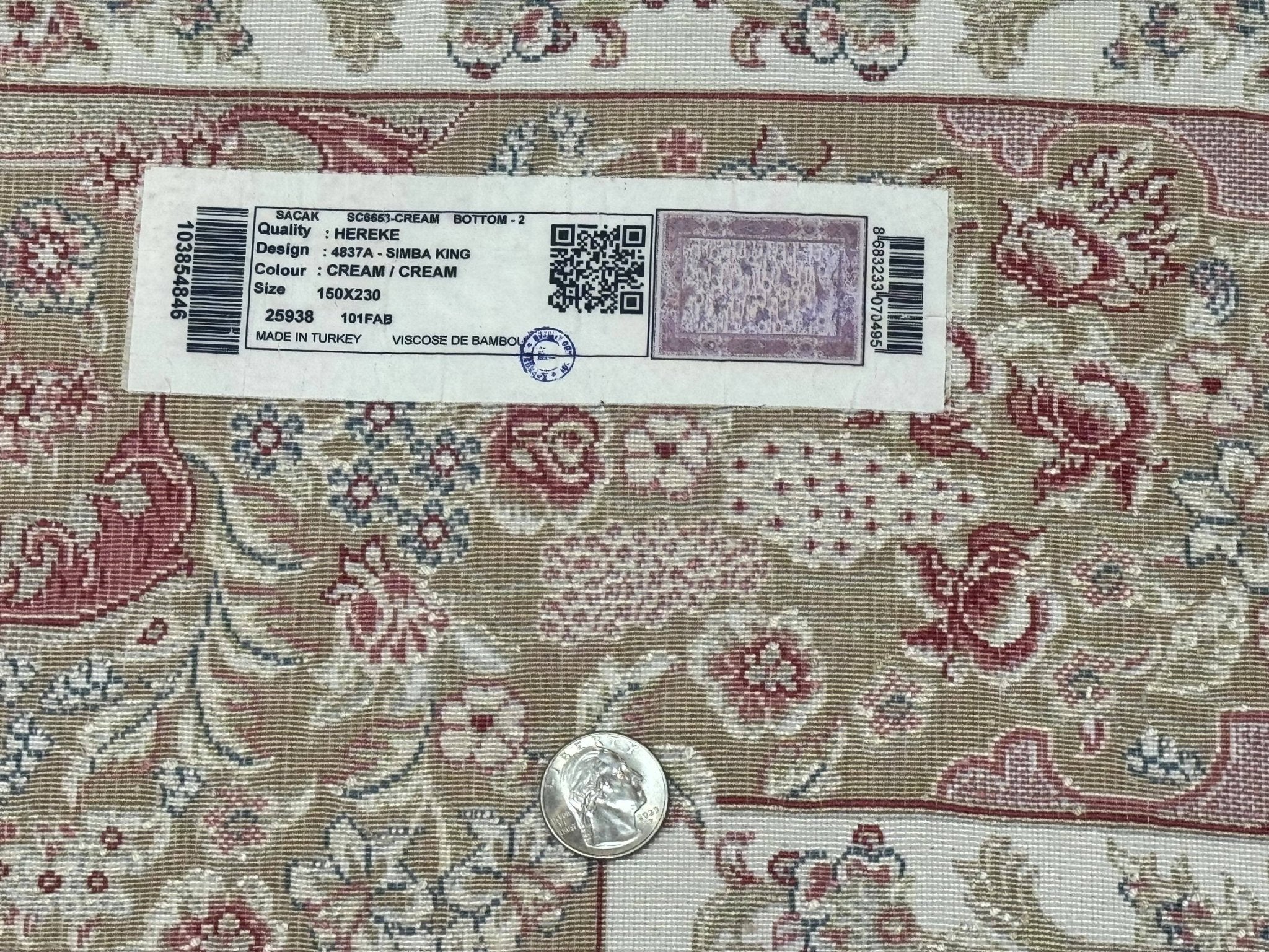 Turkish Silk Rug 5x8, Ivory, Hunting Design, Animal Pictorials, Bamboo Silk - Jewel RugsShopify CollectiveHUNTEDFOX - Turkish Silk Rug 5x8, Ivory, Hunting Design, Animal Pictorials, Bamboo Silk