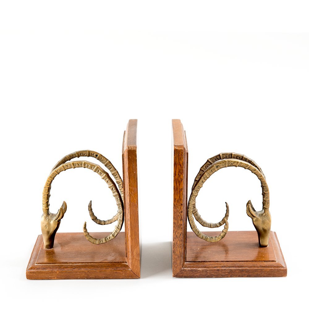 Vintage Brass Ibex Bookends | Mid - Century Modern Alain Chervet | Hollywood Regency Decor - accentbrassBrownHUNTEDFOX - Vintage Brass Ibex Bookends | Mid - Century Modern Alain Chervet | Hollywood Regency Decor - accentbrassBrownHUNTEDFOX - Vintage Brass Ibex Bookends | Mid - Century Modern Alain Chervet | Hollywood Regency Decor
