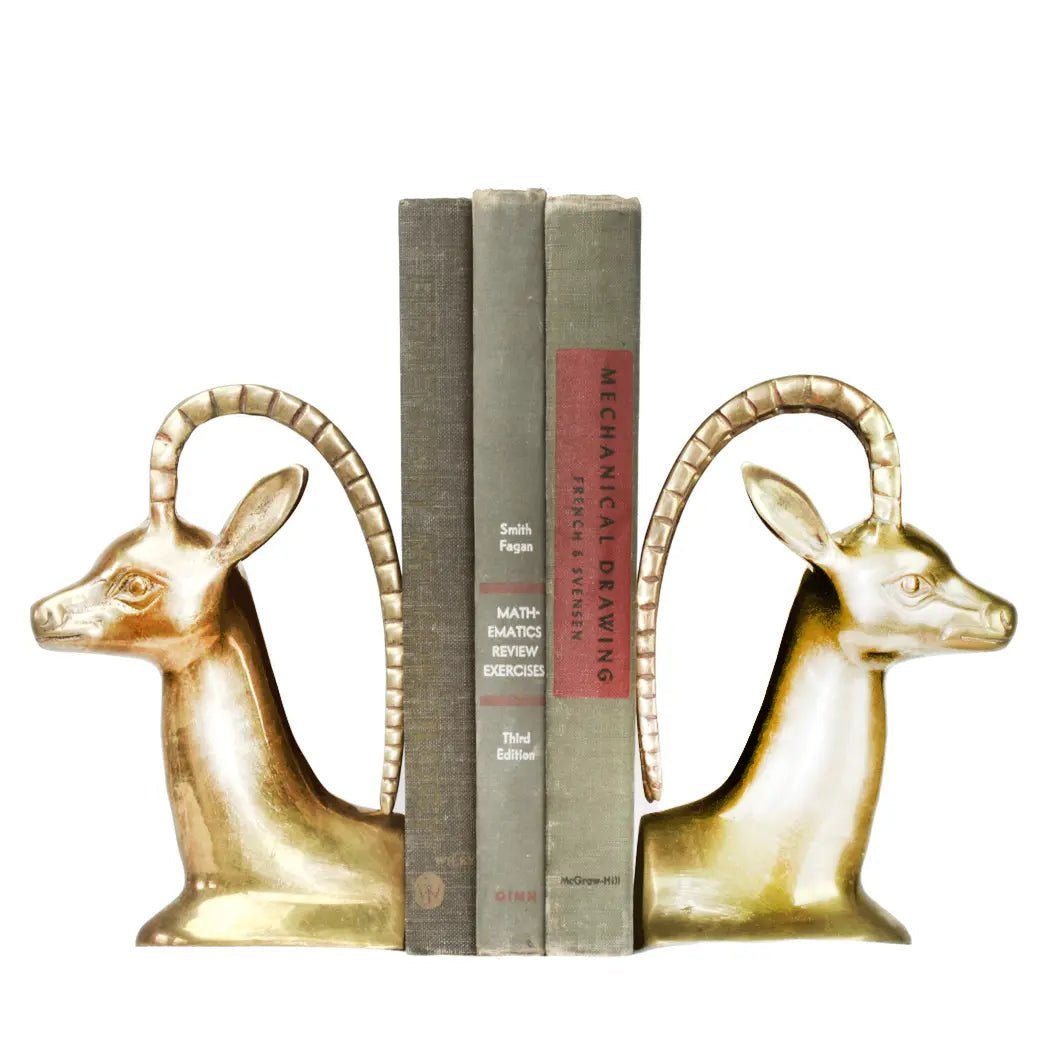 mid-century-brass-gazelle-bookends
