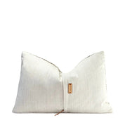 Ivory Textured Couch Pillow - H U N T E D F O X