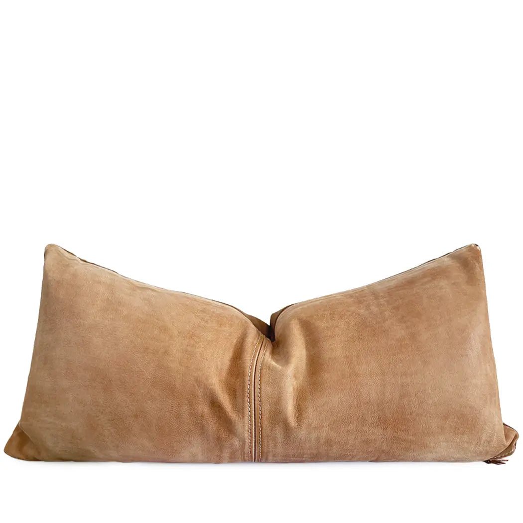 Leather Low Back Support Pillow - H U N T E D F O X