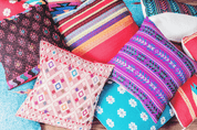 Modern Mexican |  Neon Purple Pillow - H U N T E D F O X