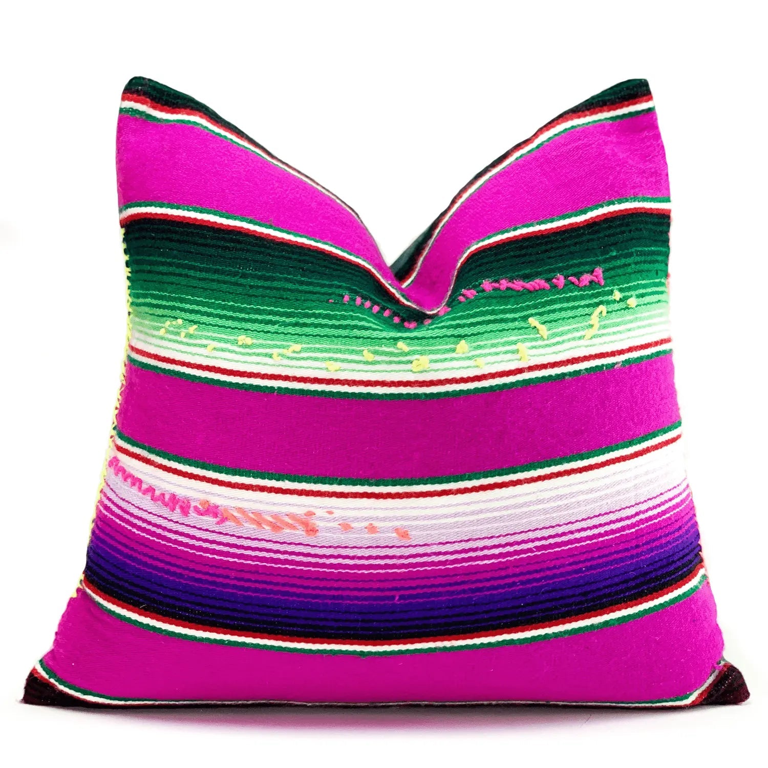 Modern Mexican |  Neon Purple Pillowbest decor - HUNTEDFOX
