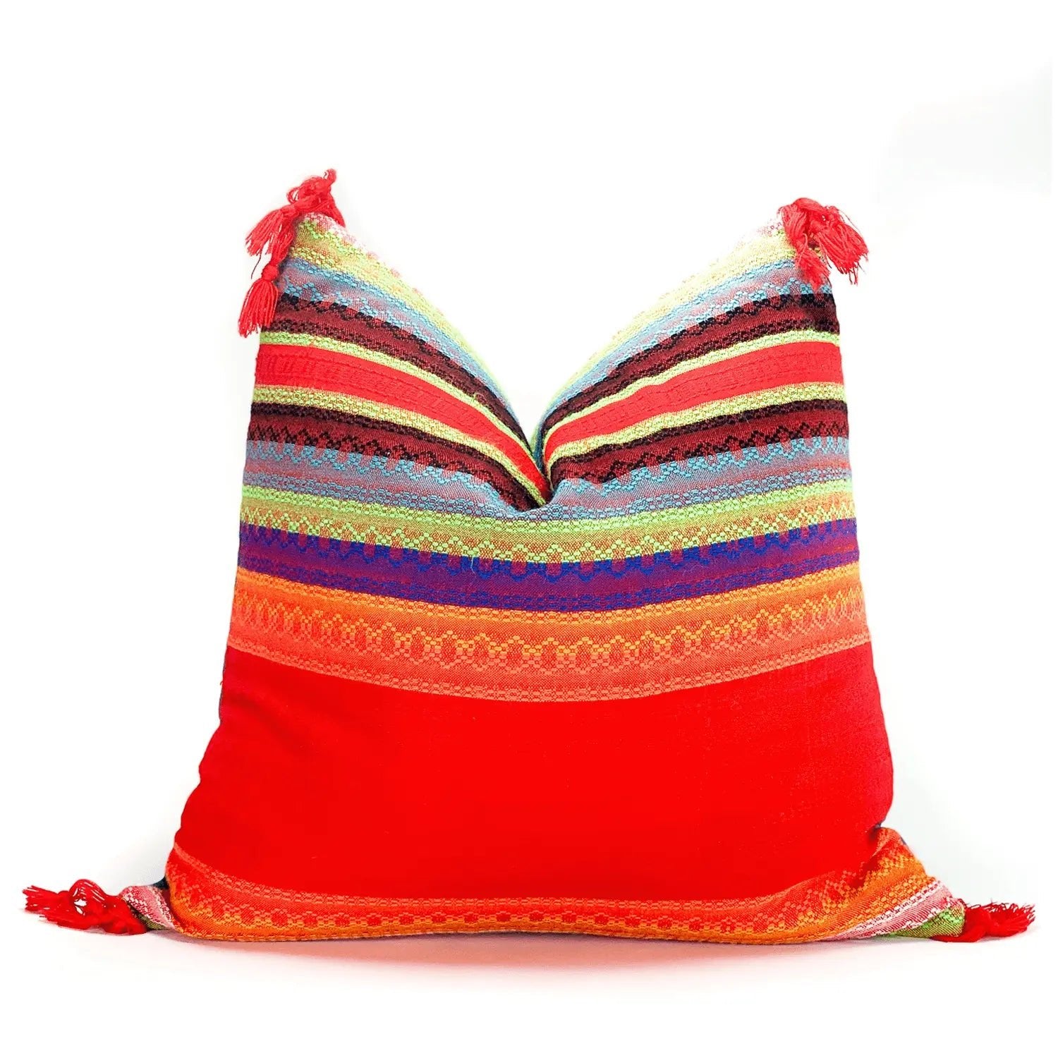 Modern Mexican |  Red Fiesta Pillowbest decor - HUNTEDFOX