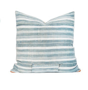 Shades of Blue Striped Throw Pillow - HUNTEDFOX